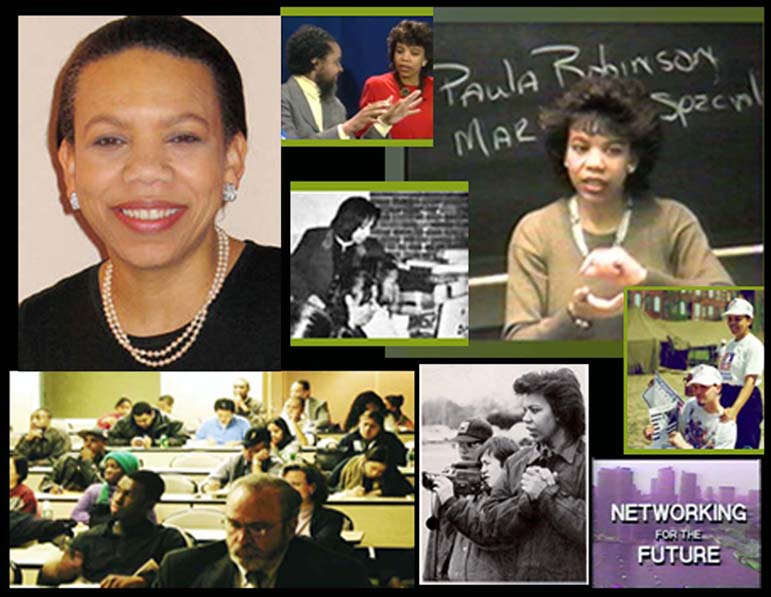 Collage of Paula Robinson's Work